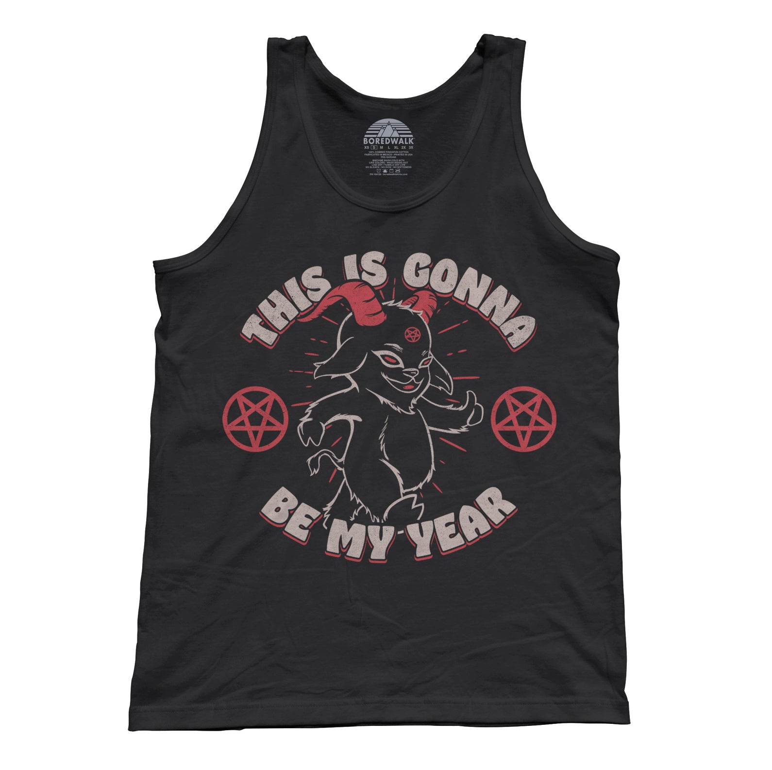 Unisex This is Gonna Be My Year Devil Tank Top