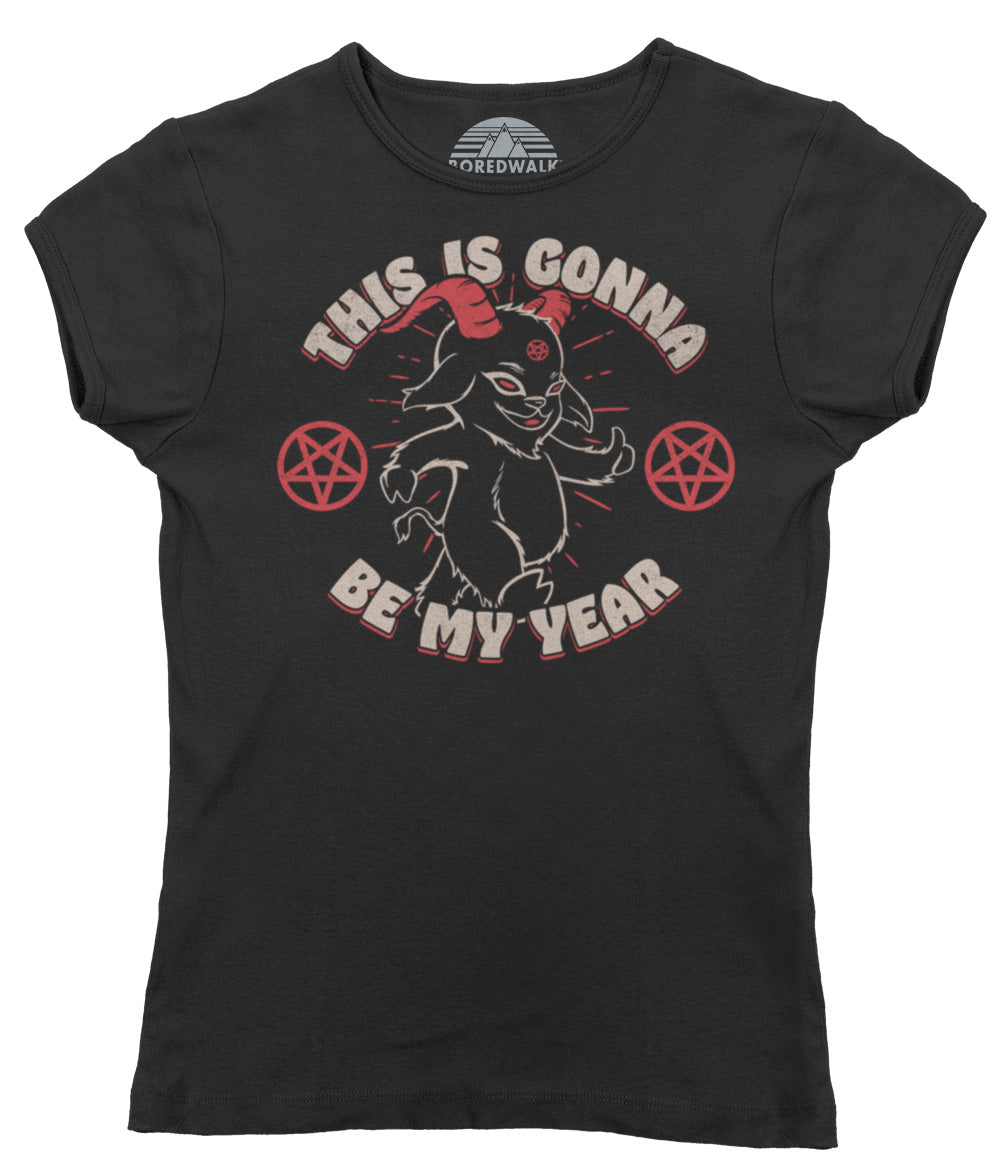 Women's This is Gonna Be My Year Devil T-Shirt