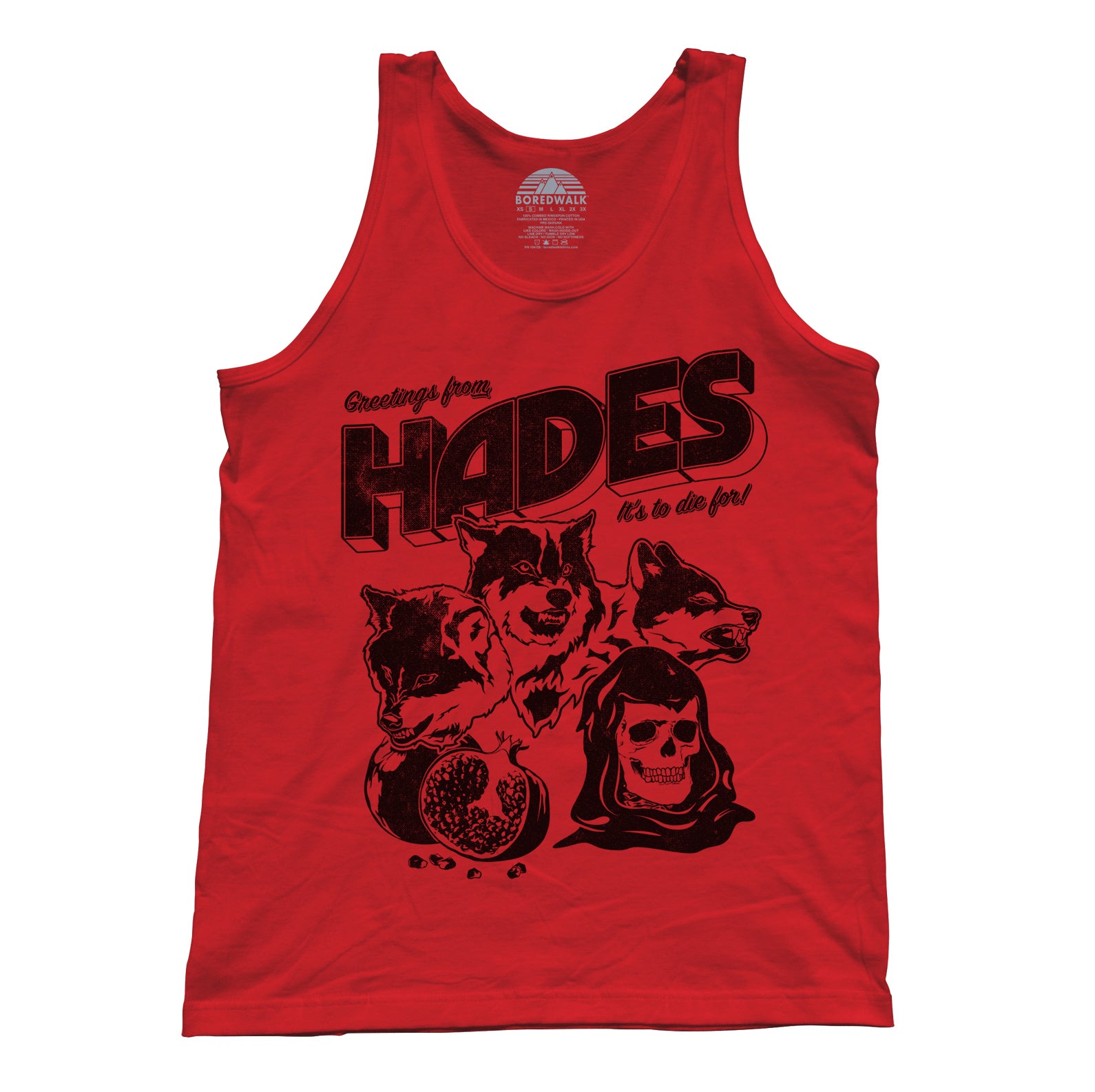 Unisex Greetings from Hades Tank Top