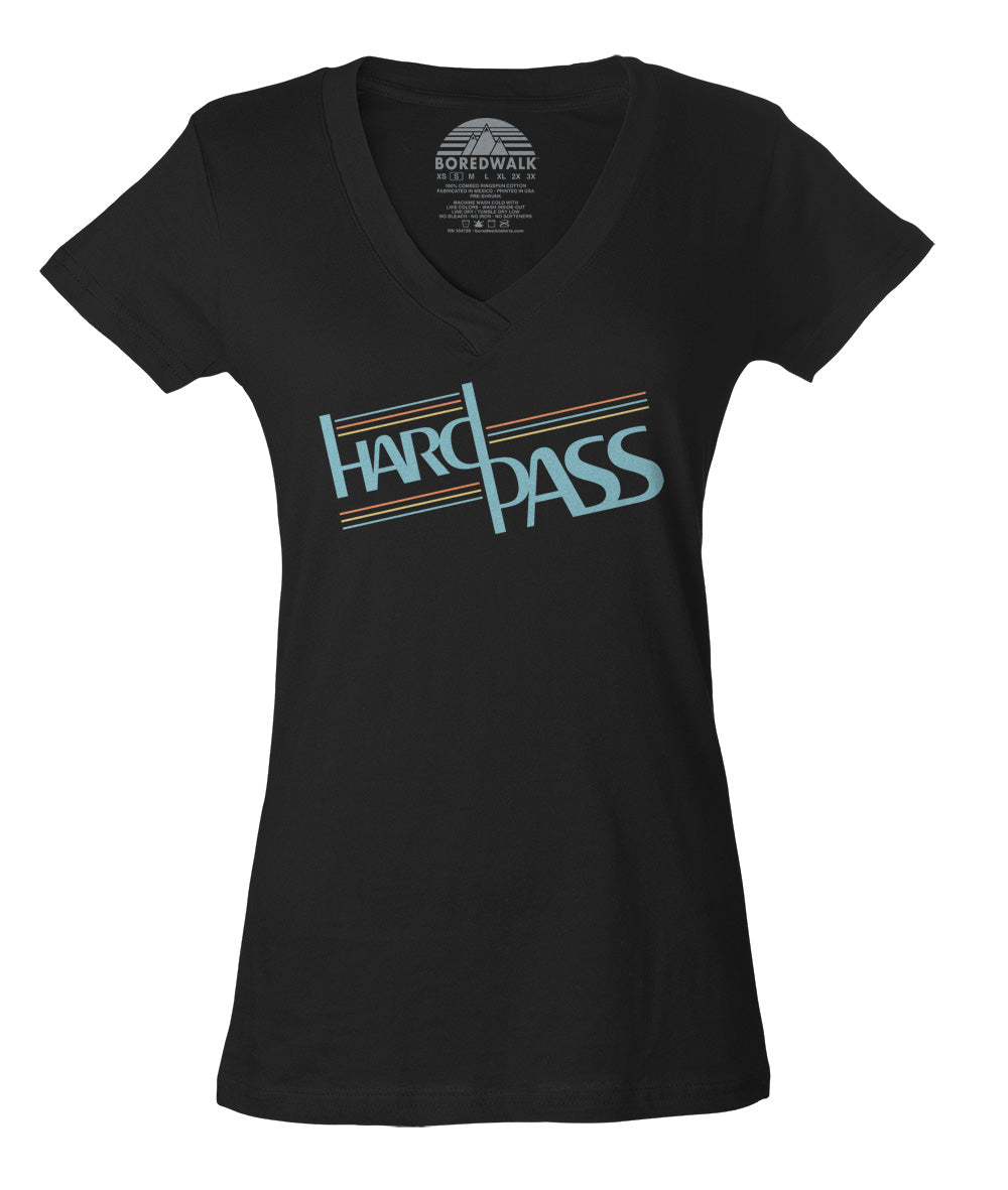 Women's Hard Pass Vneck T-Shirt