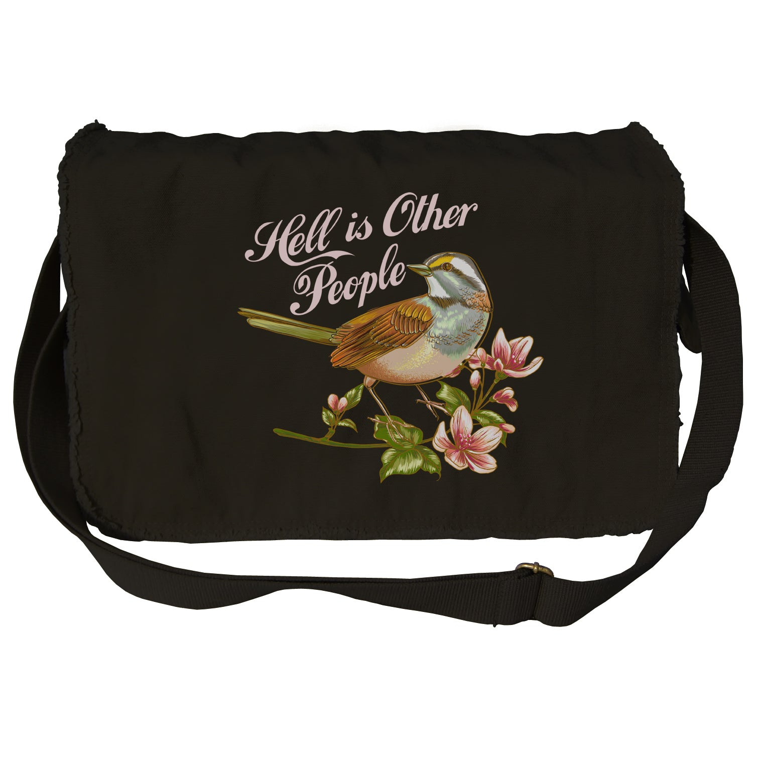 Hell is Other People Messenger Bag