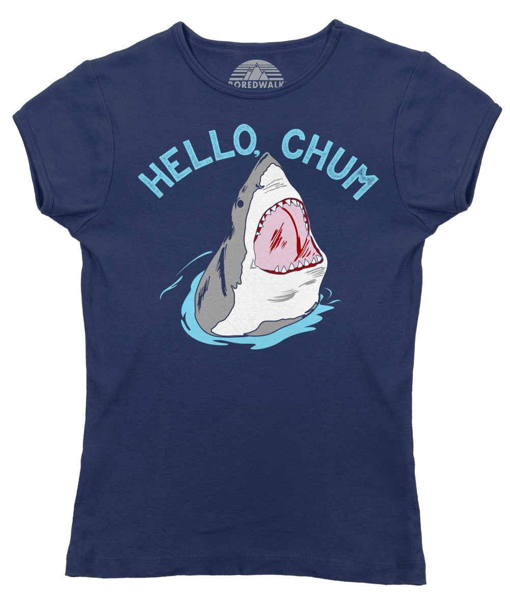 Women's Hello Chum Shark T-Shirt
