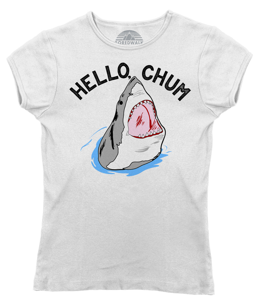 Women's Hello Chum Shark T-Shirt