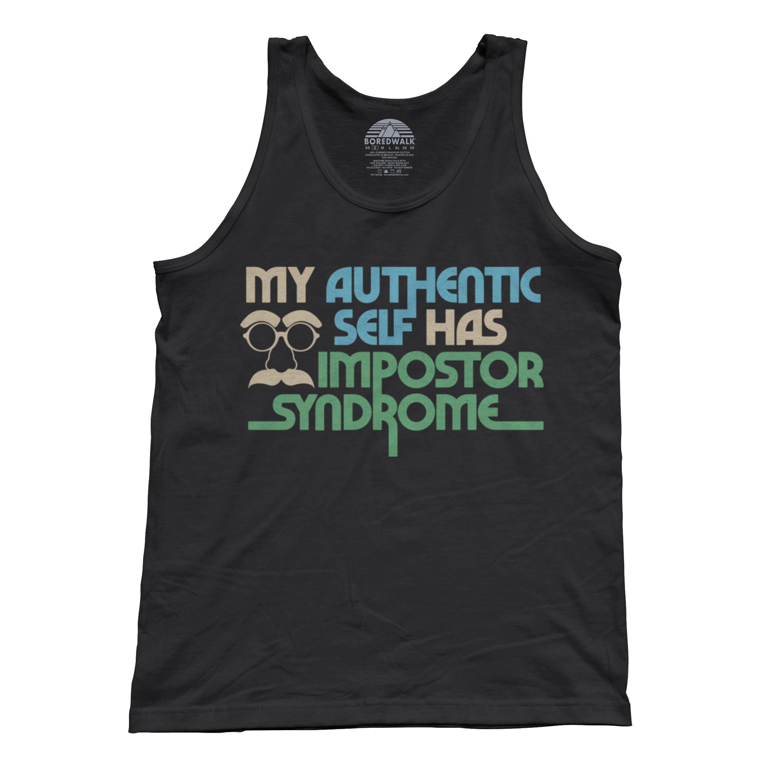 Unisex My Authentic Self Has Impostor Syndrome Tank Top