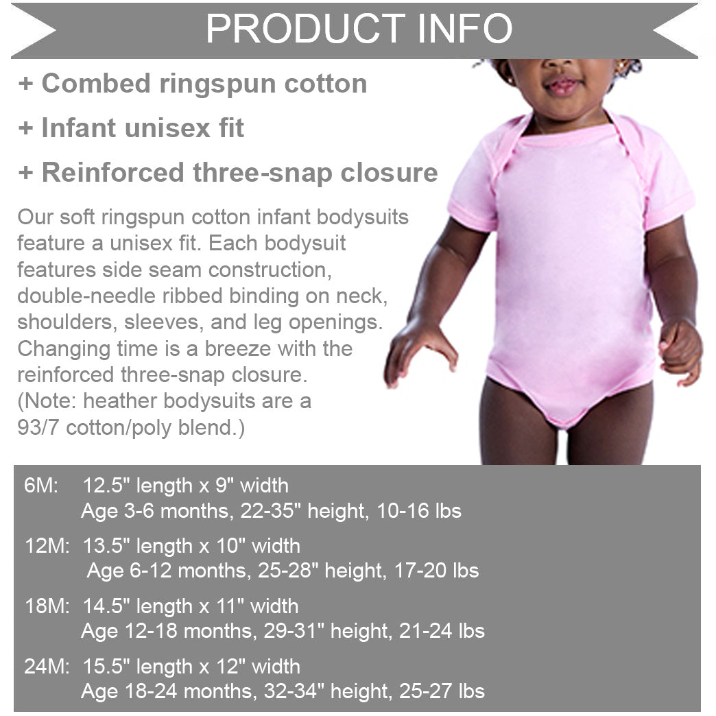New Orleans NOLA Infant Bodysuit - Unisex Fit
