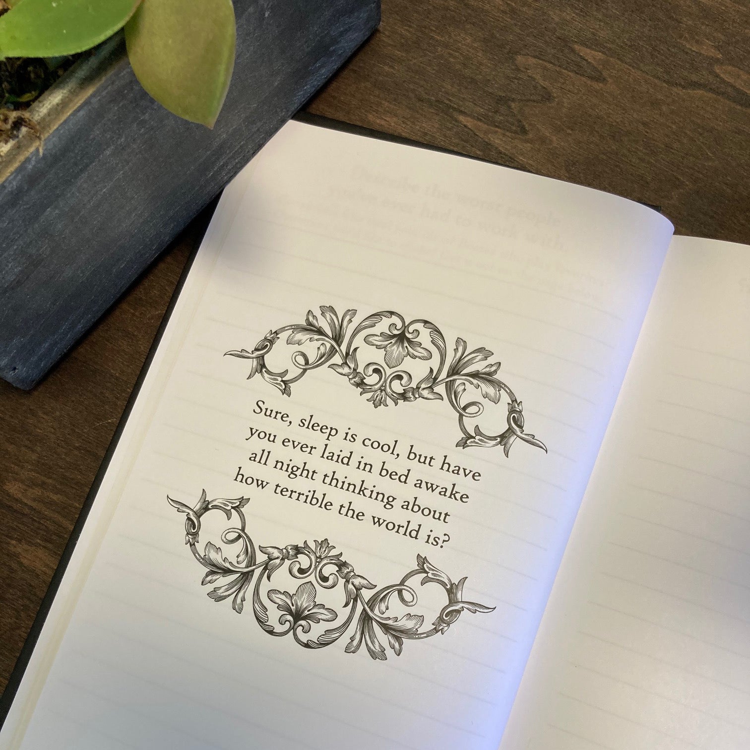 Slightly Imperfect Grievance Journal