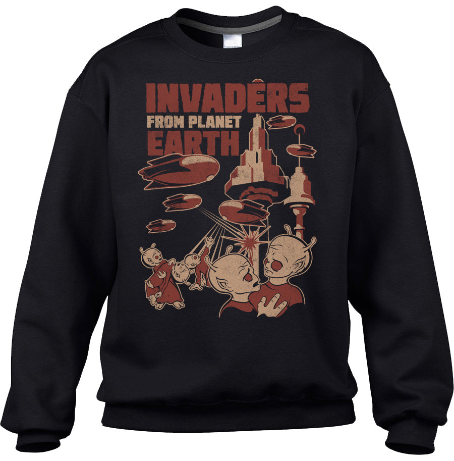 Unisex Invaders From Earth Sweatshirt - By Ex-Boyfriend