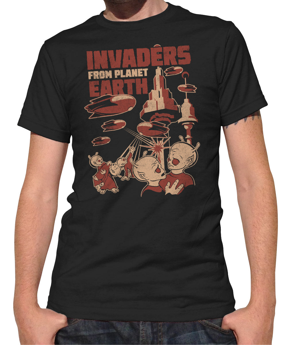 Men's Invaders From Earth T-Shirt - By Ex-Boyfriend