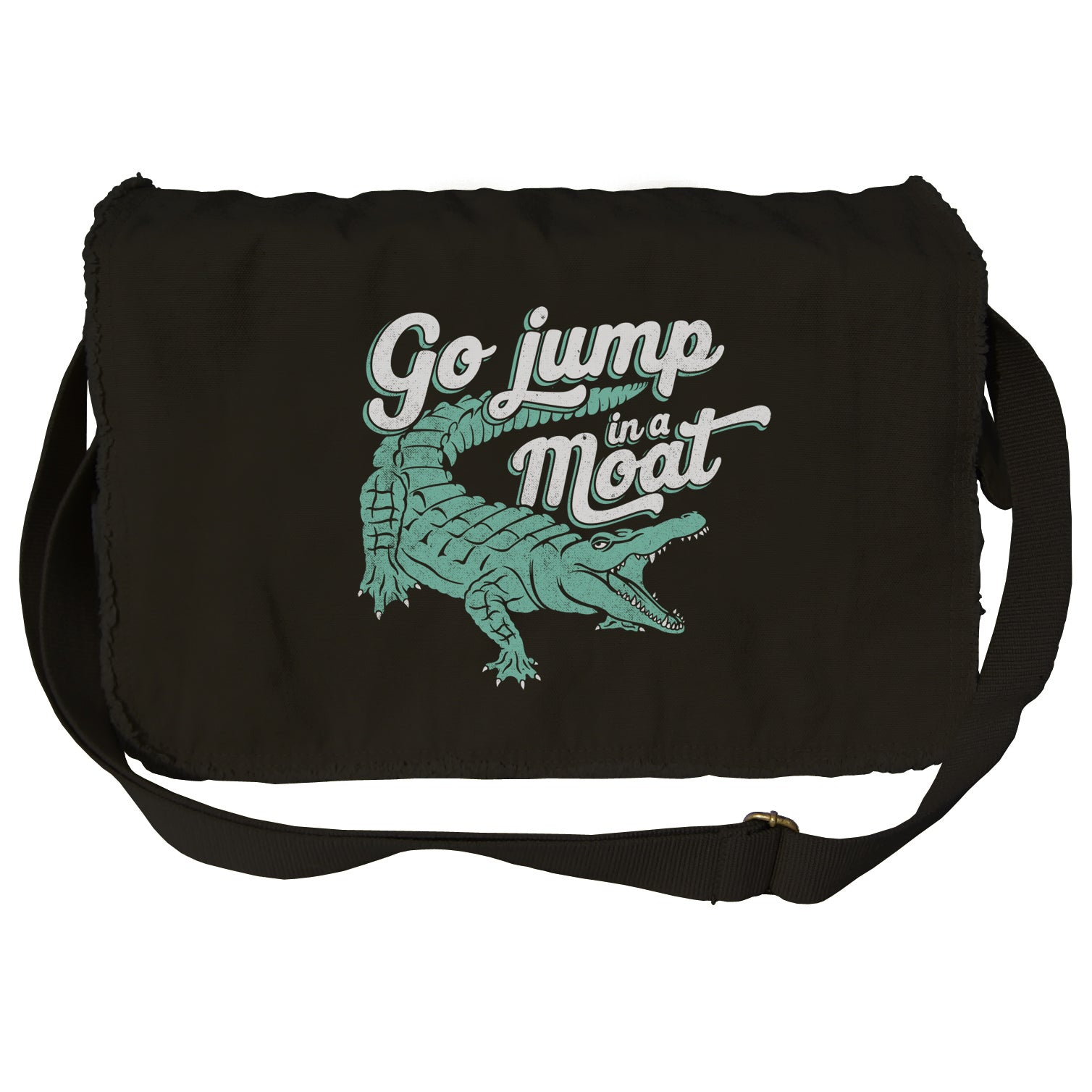 Go Jump in a Moat Messenger Bag