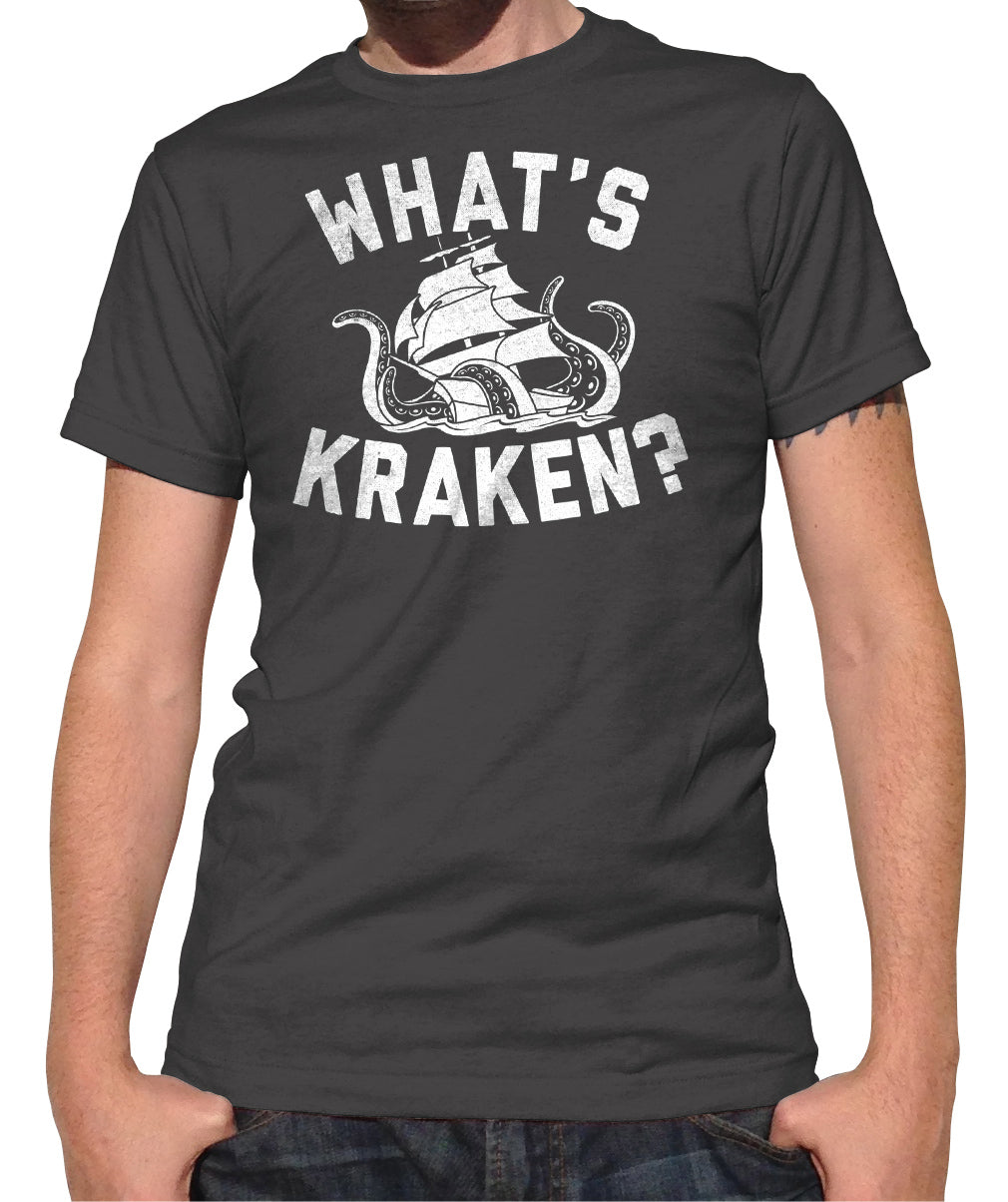 Men's What's Kraken Sea Monster T-Shirt