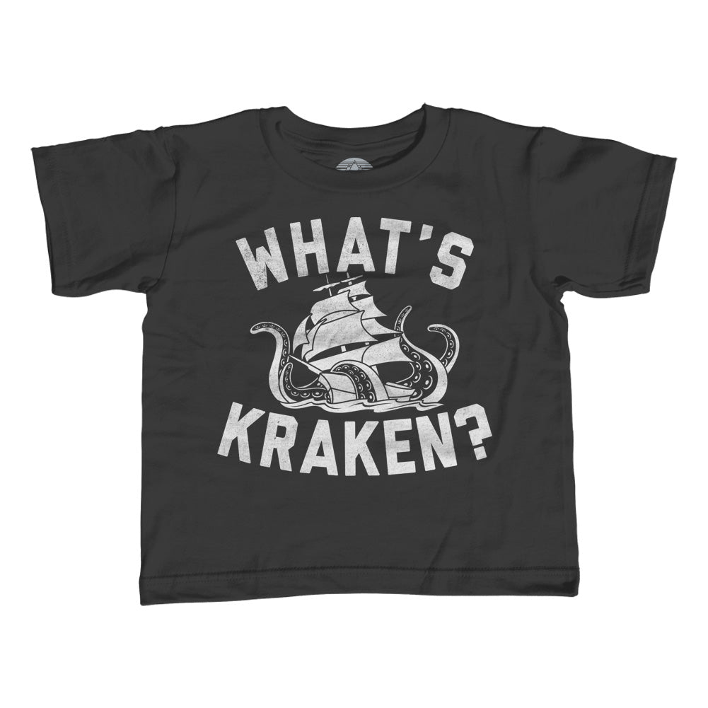 Girl's What's Kraken Sea Monster T-Shirt - Unisex Fit