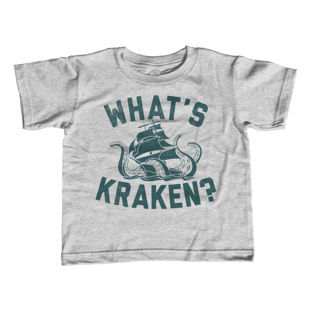 Boy's What's Kraken Sea Monster T-Shirt