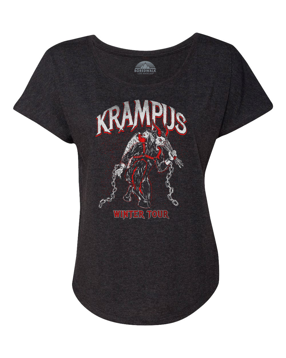 Women's Krampus Winter Tour Scoop Neck T-Shirt