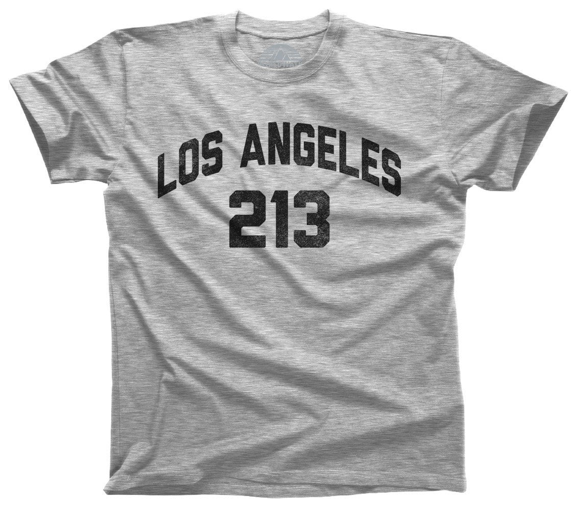 Men's Los Angeles 213 Area Code T-Shirt