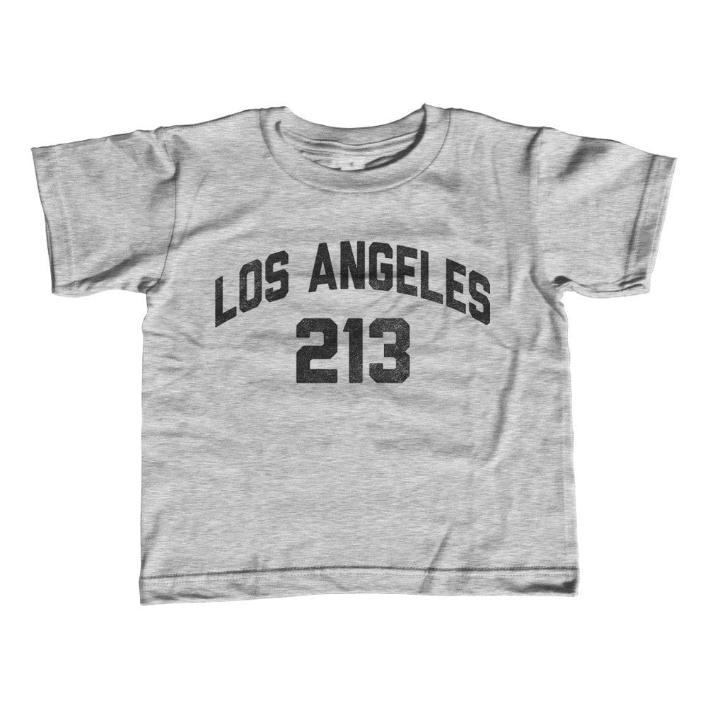 Girl's Los Angeles 213 Area Code T-Shirt - Unisex Fit
