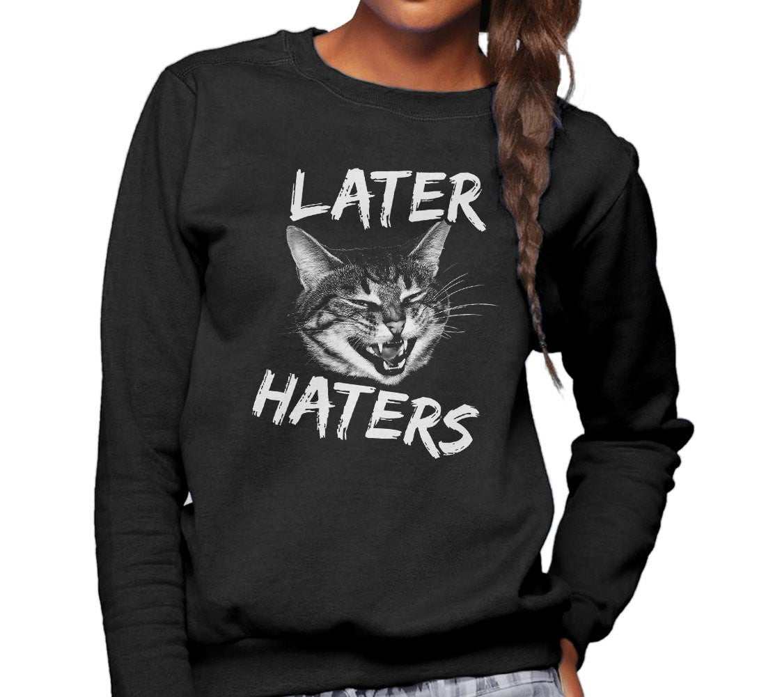 Cat sales sweatshirts funny