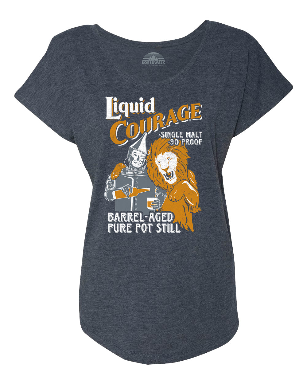 Women's Liquid Courage Scoop Neck T-Shirt
