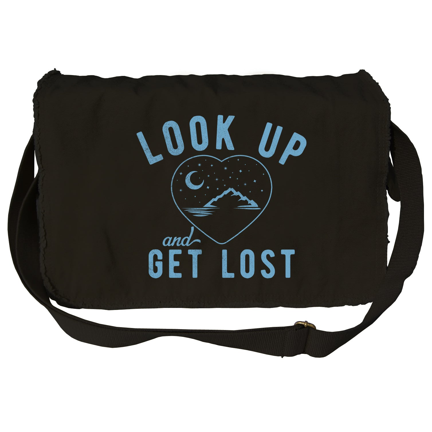 Look Up and Get Lost Messenger Bag