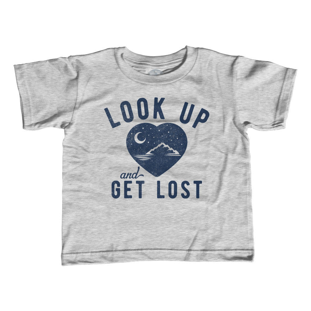 Boy's Look Up and Get Lost T-Shirt - Astronomy Shirt