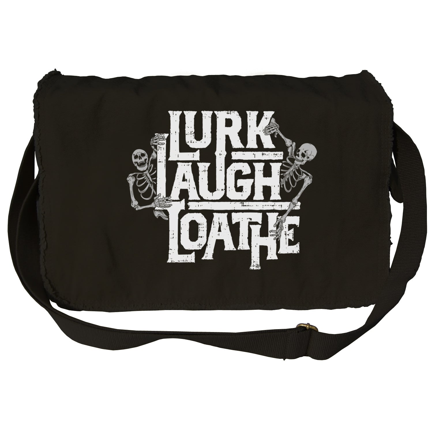 Lurk Laugh Loathe Messenger Bag