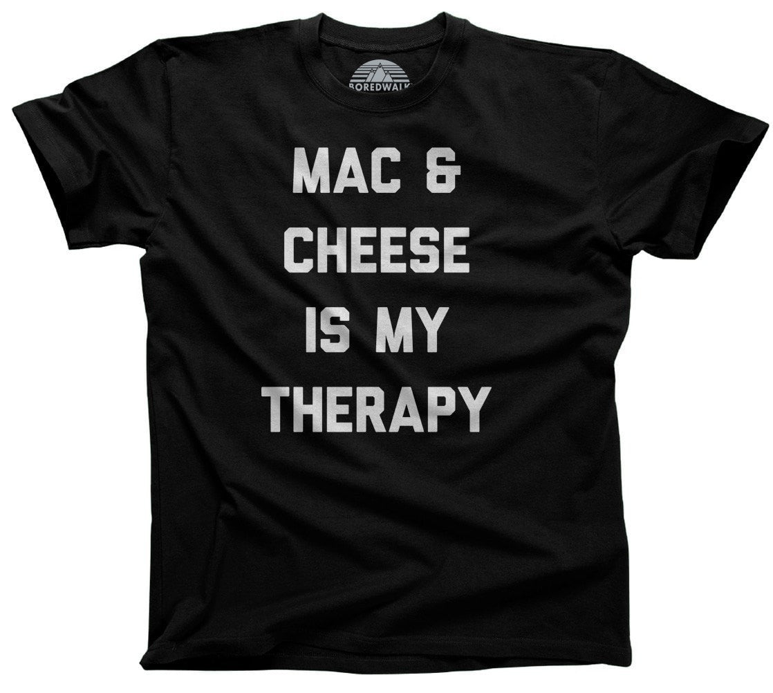 Men's Mac and Cheese Is My Therapy T-Shirt