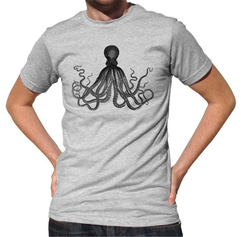 Men's Steampunk Octopus T-Shirt