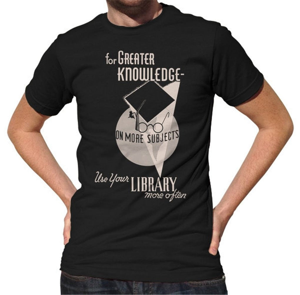 Men's Visit Your Library Vintage T-Shirt