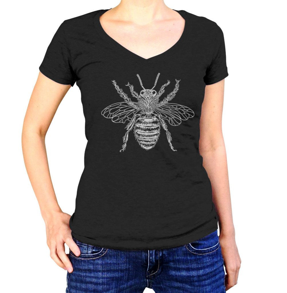 Women's Bee Vneck T-Shirt