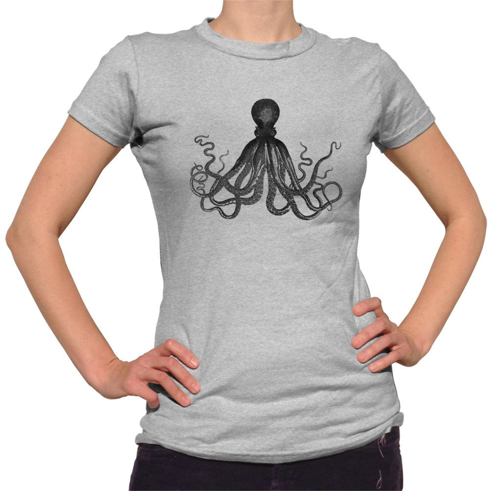 Women's Steampunk Octopus T-Shirt