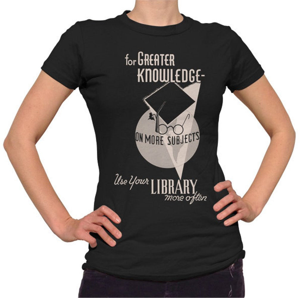Women's Visit Your Library Vintage T-Shirt