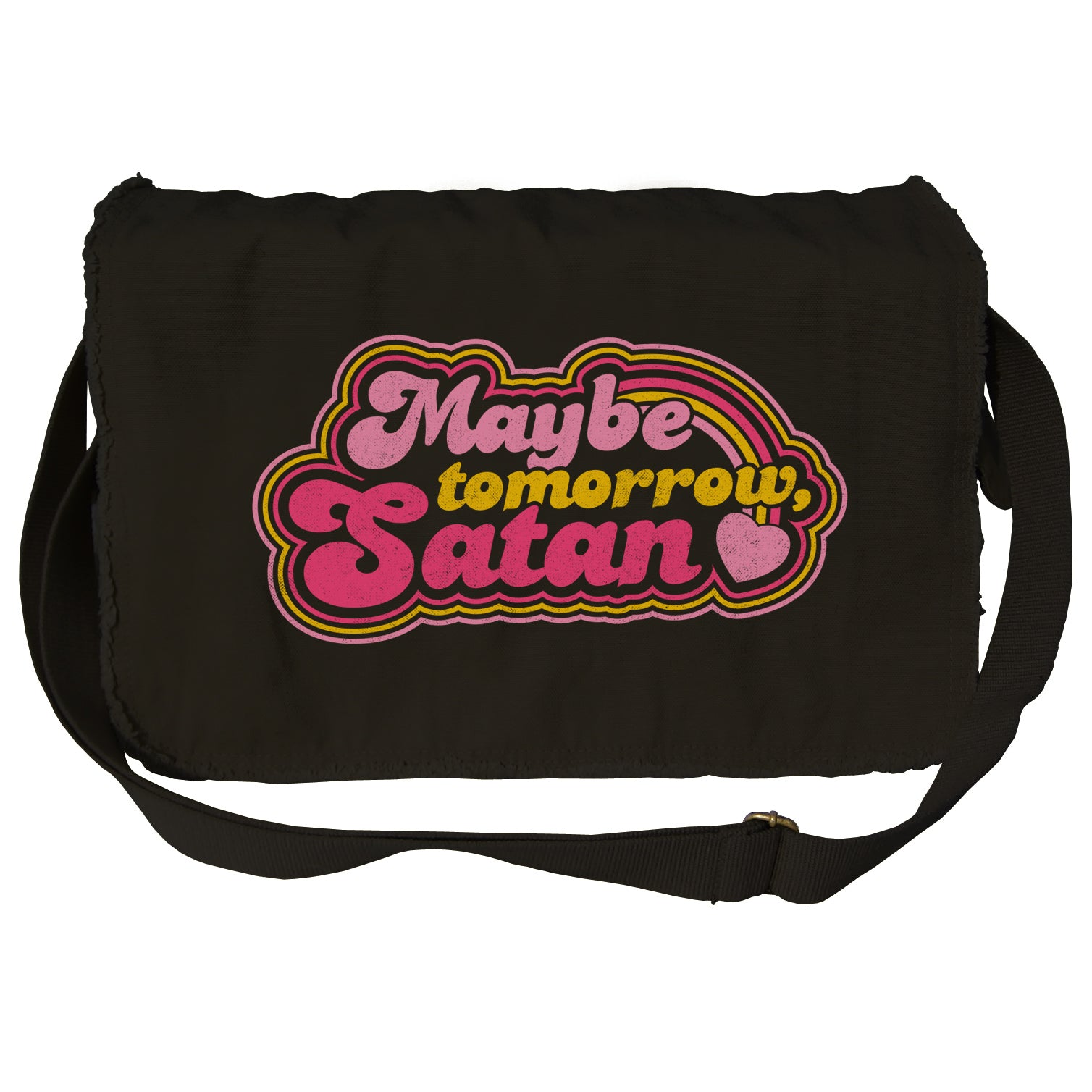 Maybe Tomorrow Satan Messenger Bag