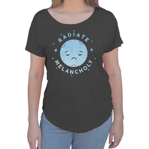 Women's Radiate Melancholy Scoop Neck T-Shirt