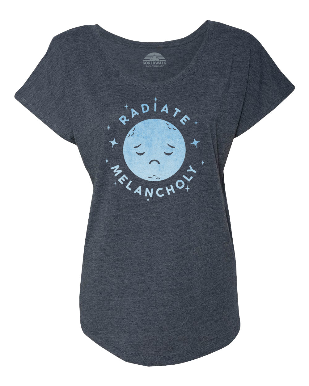 Women's Radiate Melancholy Scoop Neck T-Shirt