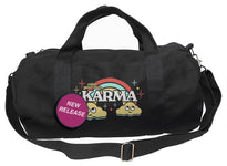 Mind Your Own Karma Duffel Bag