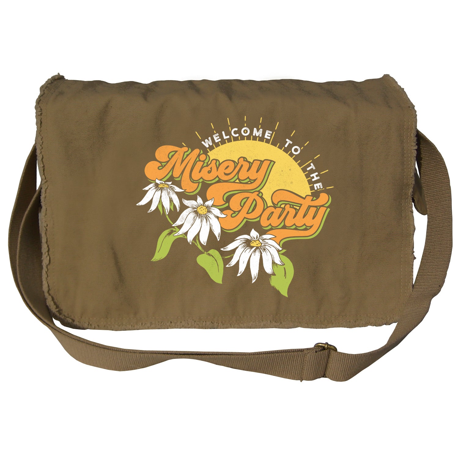 Welcome To The Misery Party Messenger Bag