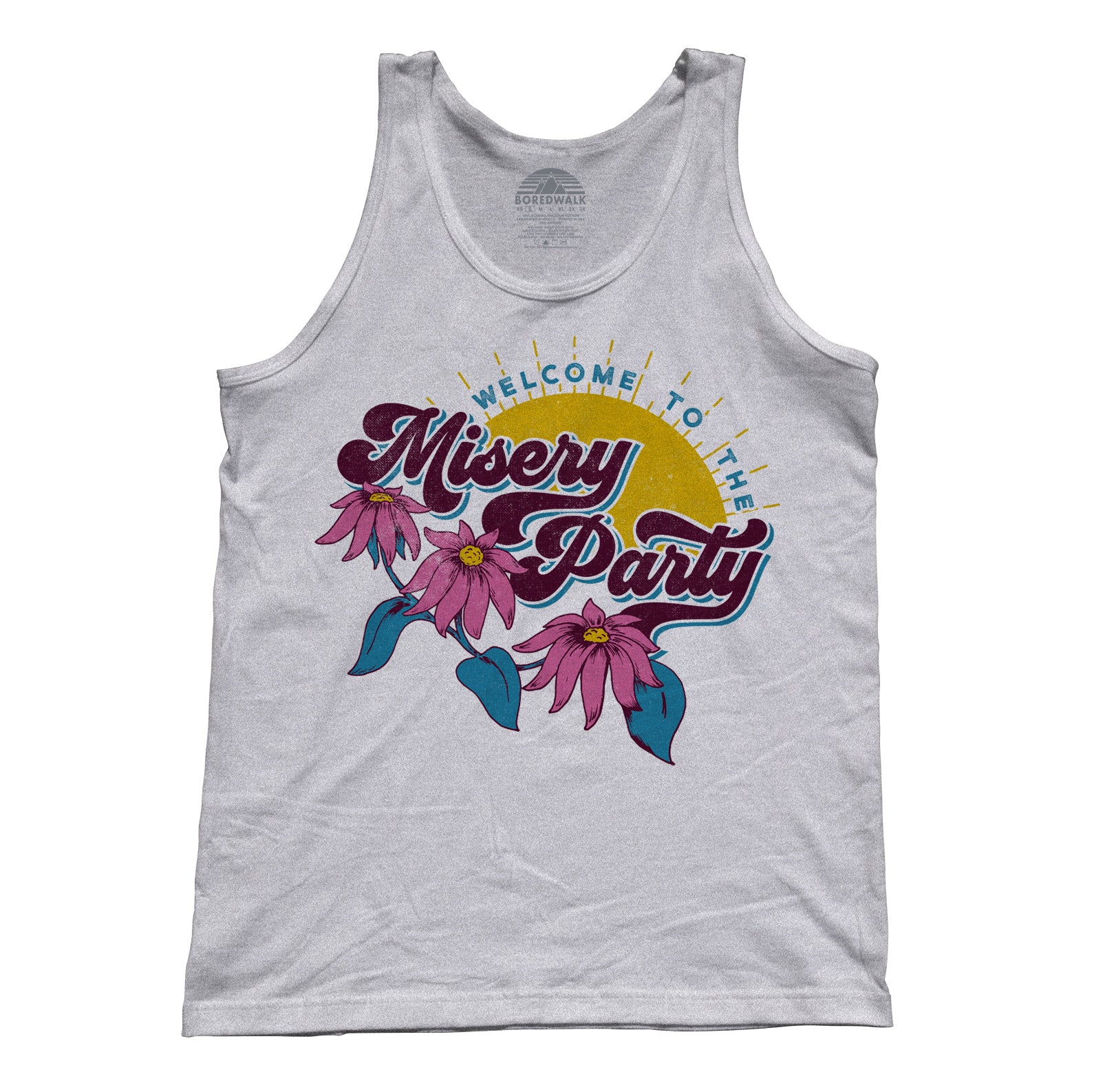 Unisex Welcome To The Misery Party Tank Top