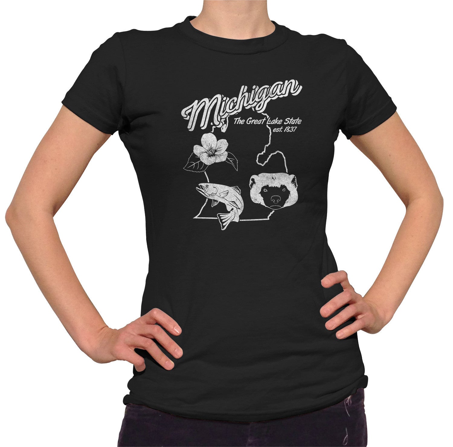Women's Vintage Michigan State T-Shirt