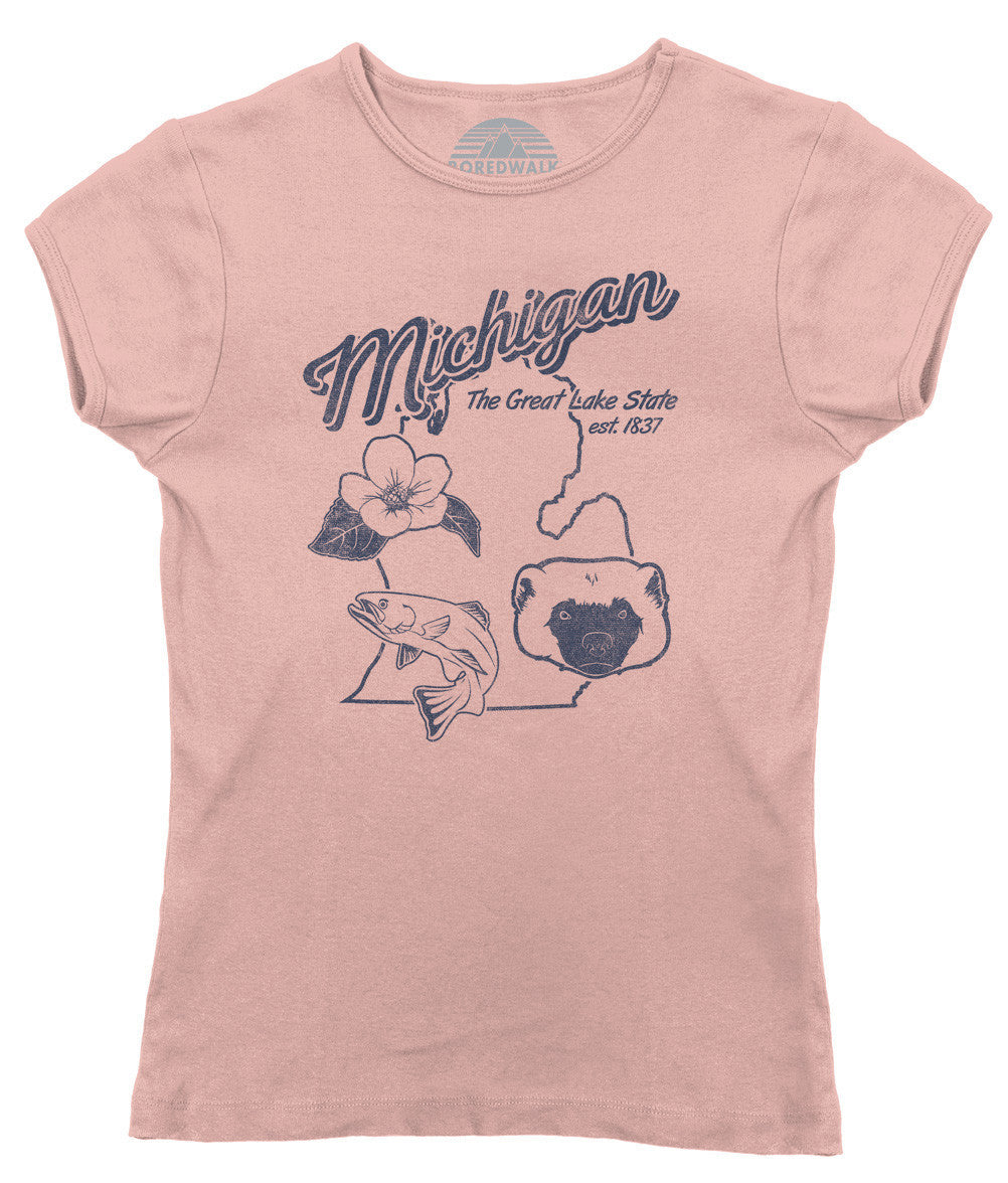 Women's Vintage Michigan State T-Shirt