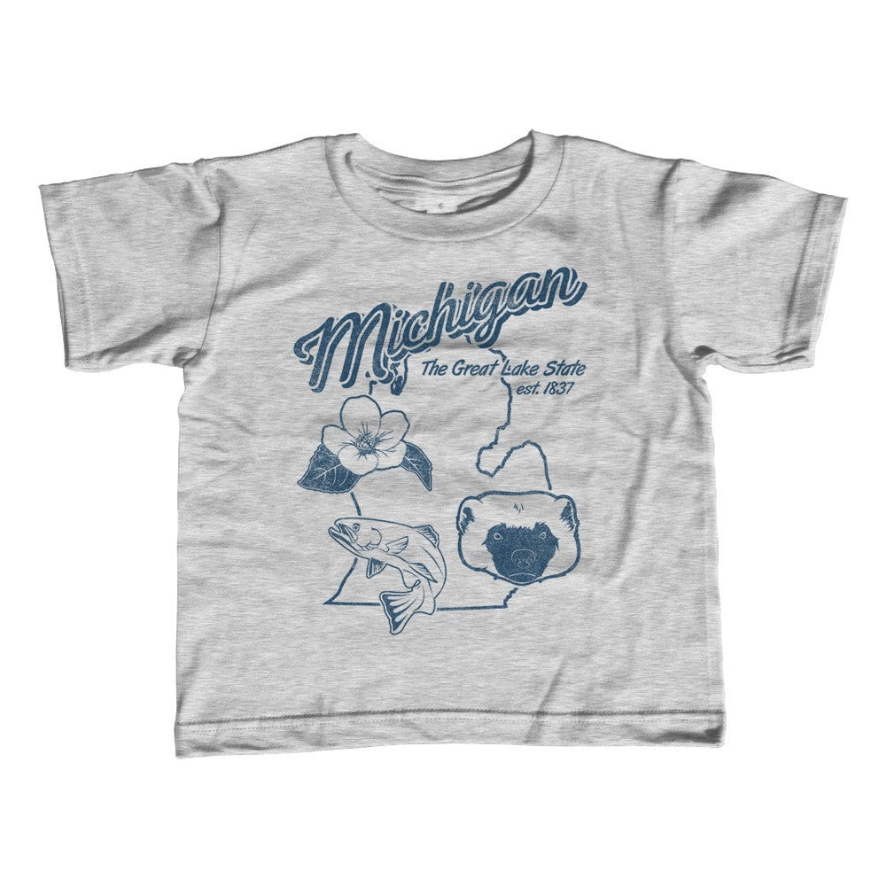 Girl's Vintage Michigan State T-Shirt - Unisex Fit
