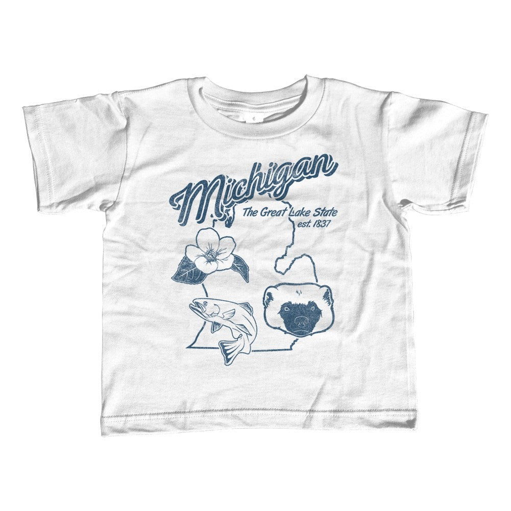 Girl's Vintage Michigan State T-Shirt - Unisex Fit