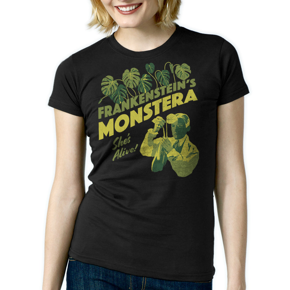 Women's Frankenstein's Monstera T-Shirt