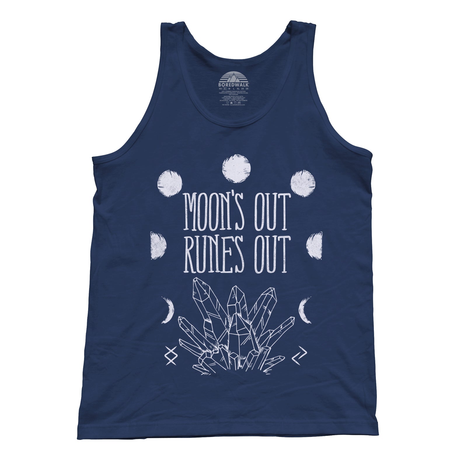 Unisex Moon's Out Runes Out Tank Top