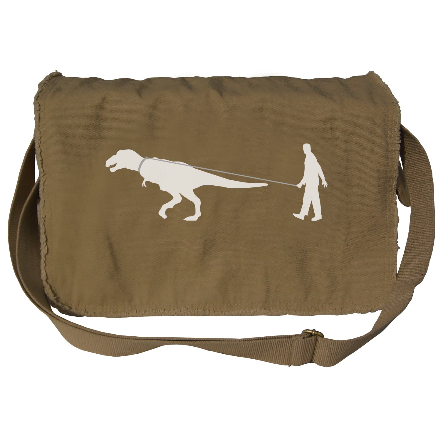 Man Walking Dinosaur Messenger Bag - By Ex-Boyfriend
