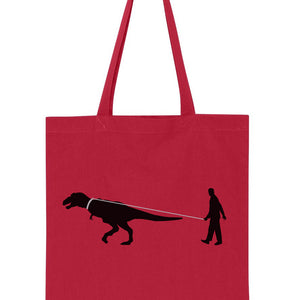 Man Walking Dinosaur Tote Bag - By Ex-Boyfriend