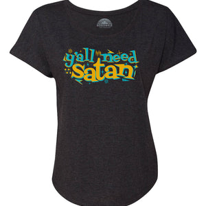 Women's Y'all Need Satan Scoop Neck T-Shirt