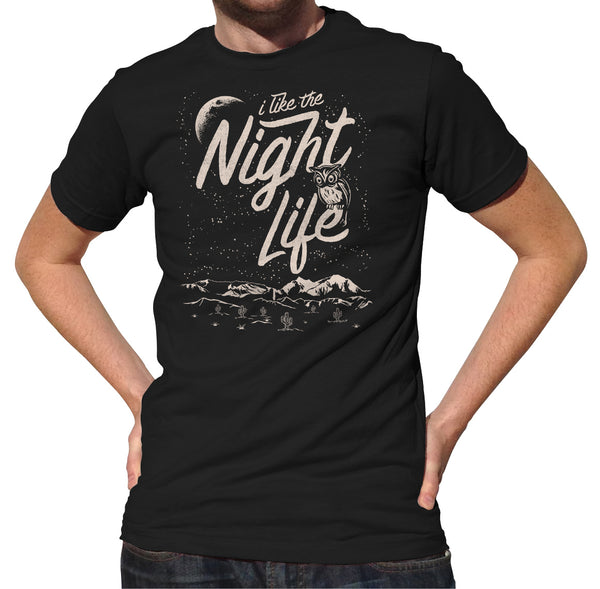 Men's I Like the Night Life T-Shirt - Boredwalk