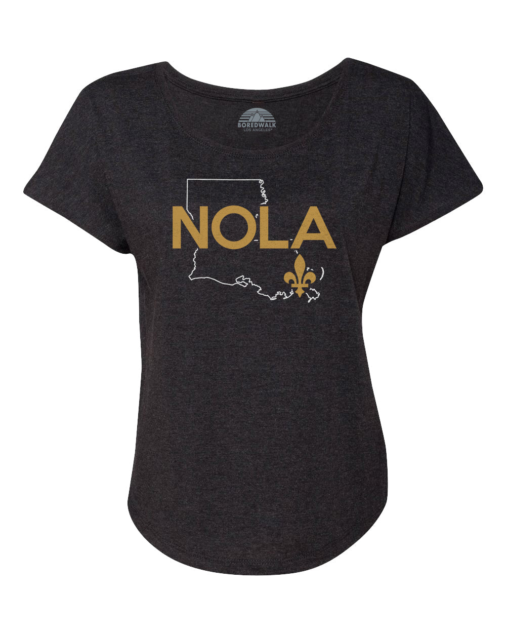 Women's NOLA New Orleans Scoop Neck T-Shirt