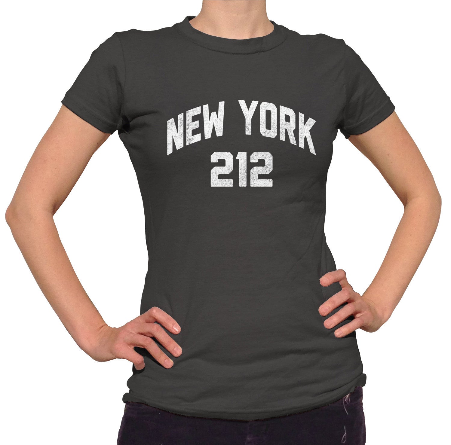 Women's New York City 212 Area Code T-Shirt