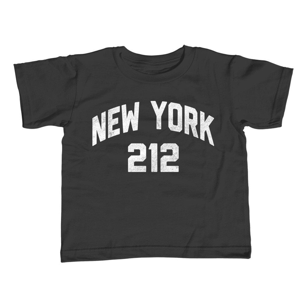 Girl's New York City 212 Area Code T-Shirt - Unisex Fit