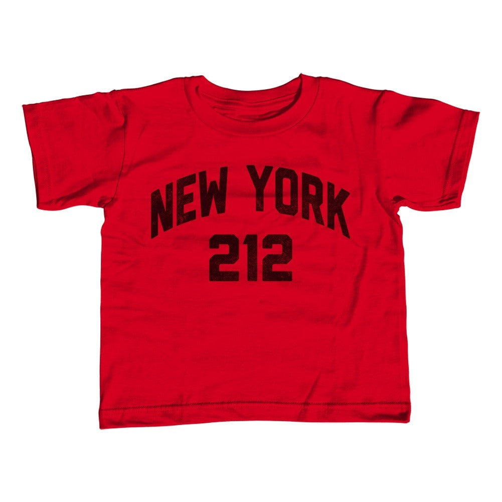 Boy's New York City 212 Area Code T-Shirt